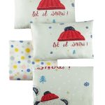 4 dalių patalynės užvalkalų komplektas SNOW |100x150
