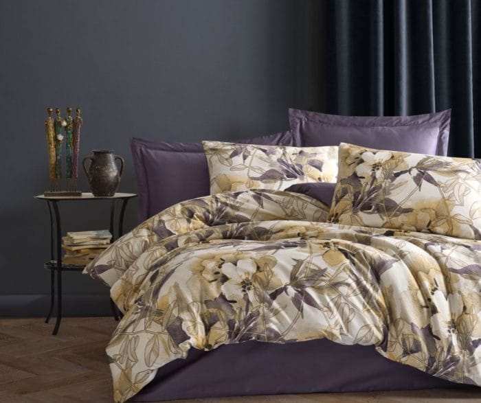 Prabangus 6 dalių satino 300TC komplektas FLORENCE 220x200