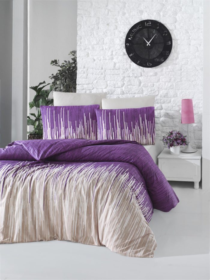 Patalynės komplektas Victoria Monte Lilac(220x200;200x200;160x200;140x200)