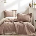 Žakardinė lovatiesė su pagalvių užvalkalais Tziana beige 220x240