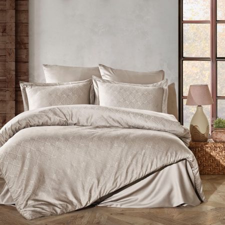 Harley satino komplektas Beige spalvos