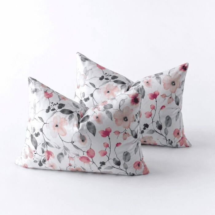 Premium satino pagalvės užvalkalai Floral