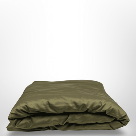 Chaki satino-antklode Chaki spalvos satino patalynės užvalkalas antklodei