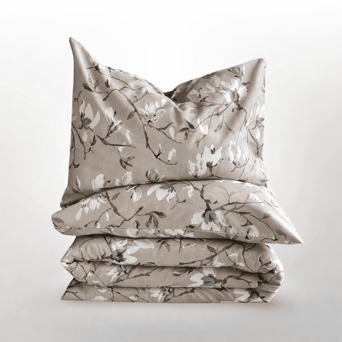 Premium satino pagalvės užvalkalai MAGNOLIA ELEGANCE