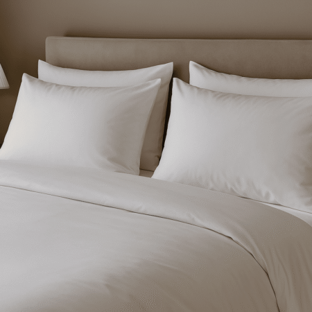 Premium satino patalynės komplektas Platinum, šviesiai pilkas