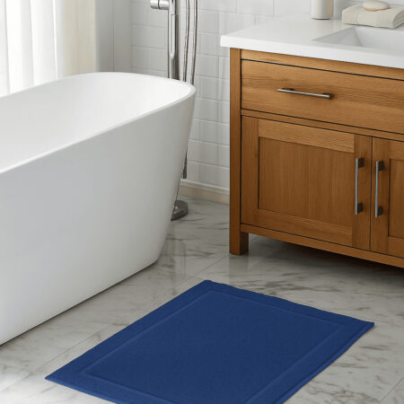 Vonios kilimėlis tamsiai mėlynas Grado
