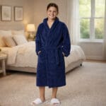 Jumbo chalatas Navy spalvos