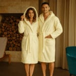 Kremins chalatas Welsoft Unisex (1) Minkštas chalatas su gobtuvu WELLSOFT | Unisex | Kelių spalvų