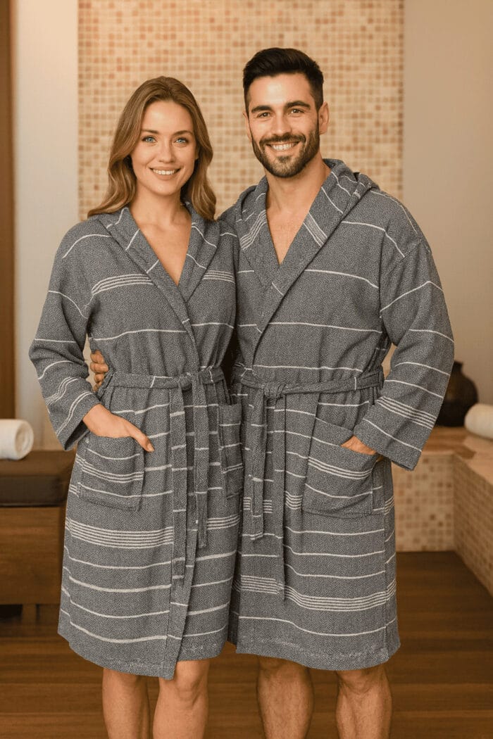 Hamamo chalatas HAMAM | 100 % medvilnė| Unisex | Kelių spalvų