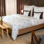 Satino patalynės komplektas Hirs su elniais