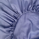Premium satino patalynės komplektas BLUE
