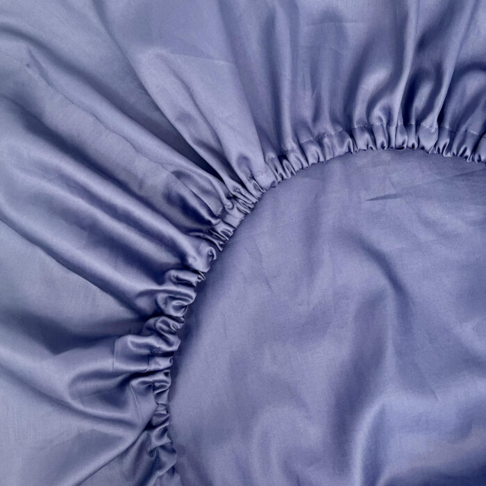 Premium satino patalynės komplektas BLUE