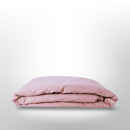 Premium satino antklodės užvalkalas DUSTY PINK