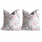 Pagalvių užvalkalai Floral, premium satinas