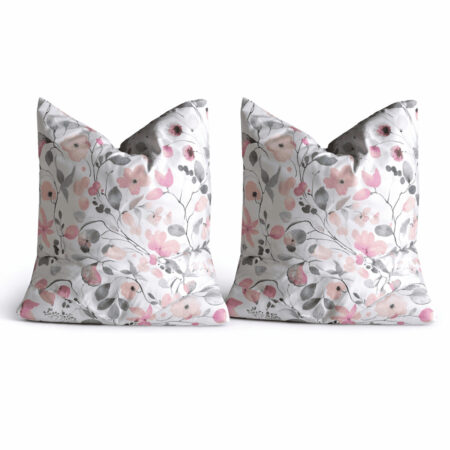 Pagalvių užvalkalai Floral, premium satinas