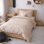 PREMIUM satino komplektas vaikams Olive dream