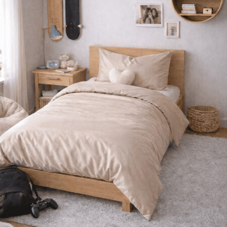 PREMIUM satino komplektas vaikams Olive dream