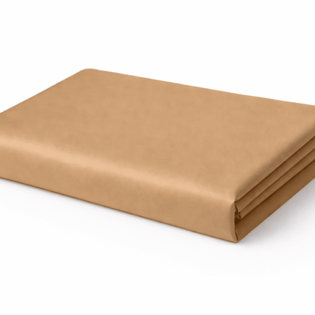 Premium satino paklodė be gumos NUDE