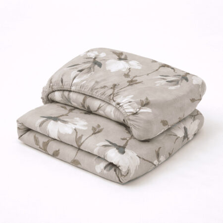 Premium satino paklodė su guma Magnolia elegance