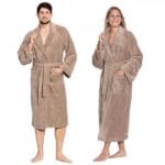 Minkštas bambuko ir medvilnės chalatas „Fango“| Unisex