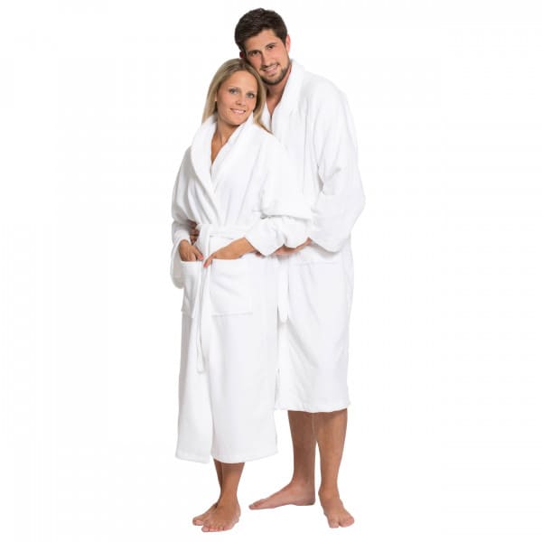 White-bambukinis-chalatas Baltas-bambukinis-chalatas-unisex