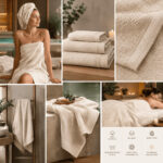 spa-ecru-ranksluostis SPA NATURAL rankšluostis iš 100 % medvilnės, ecru, 450 g/m²